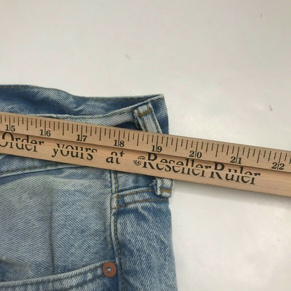 GAP Jeans Mens 38*32 Easy Fit Button Fly Tapered Leg Stone Wash Cotton AS IS - Picture 10 of 12